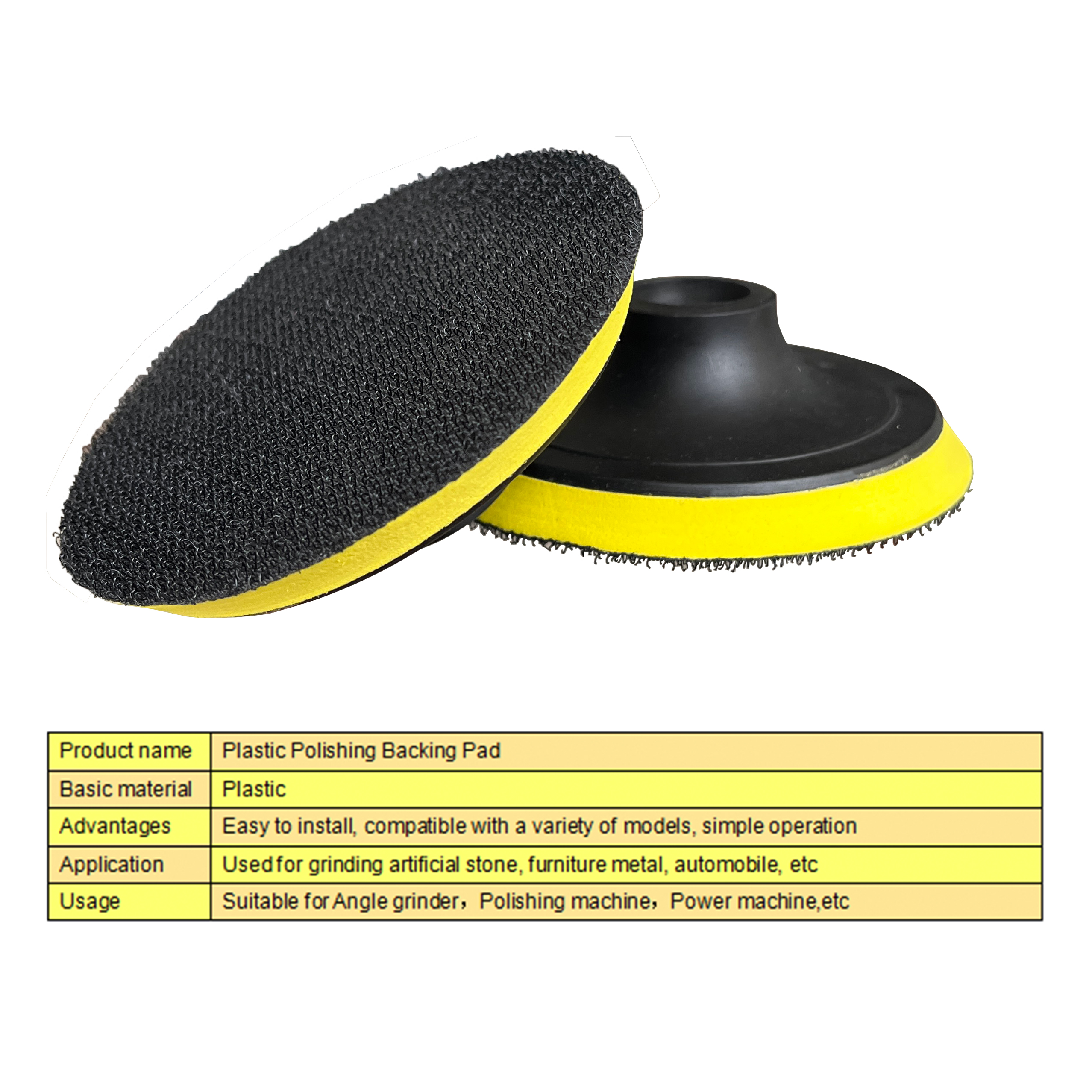 100mm Plastic Polishing Pad