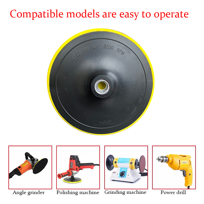 180mm Plastic Polishing Pad