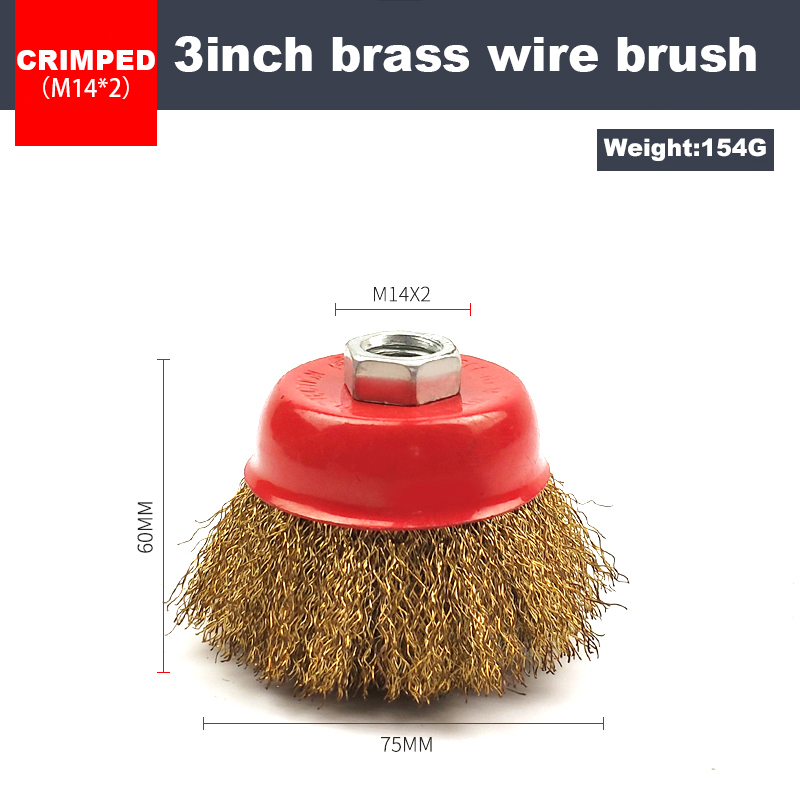 3 Inch Brass Wire Brush